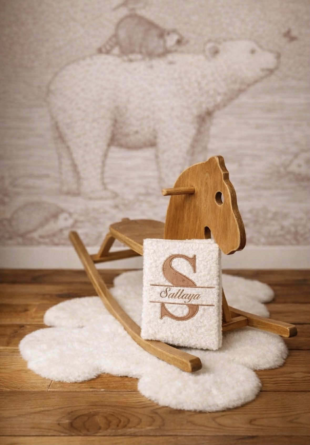 ✨ Protège carnet de santé personnalisé – Premiers câlins