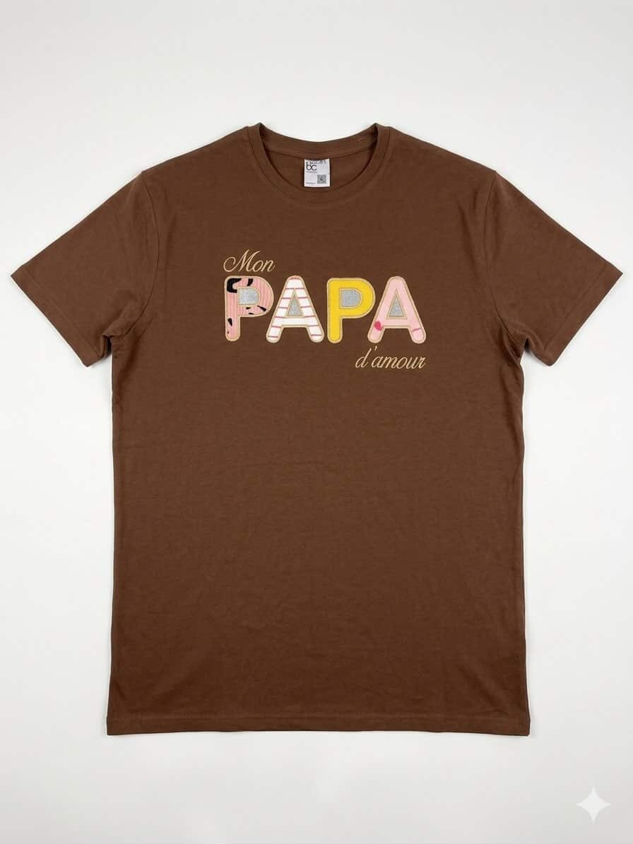 💕 T-shirt souvenir personnalisé – créé à partir des vêtements de votre enfant