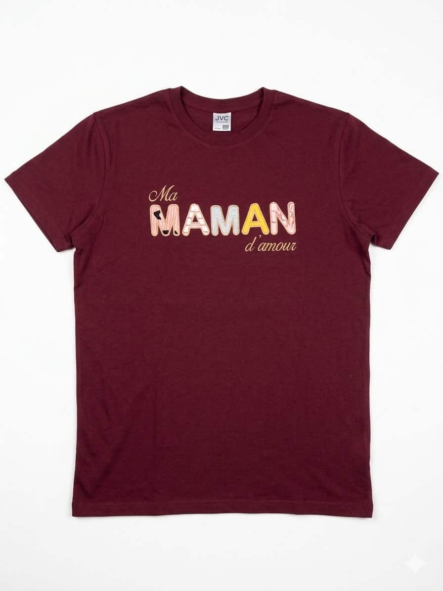 💕 T-shirt souvenir personnalisé – créé à partir des vêtements de votre enfant