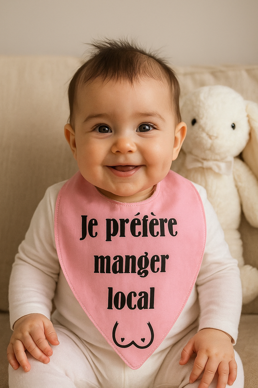 Bavoir bébé "Tetou"